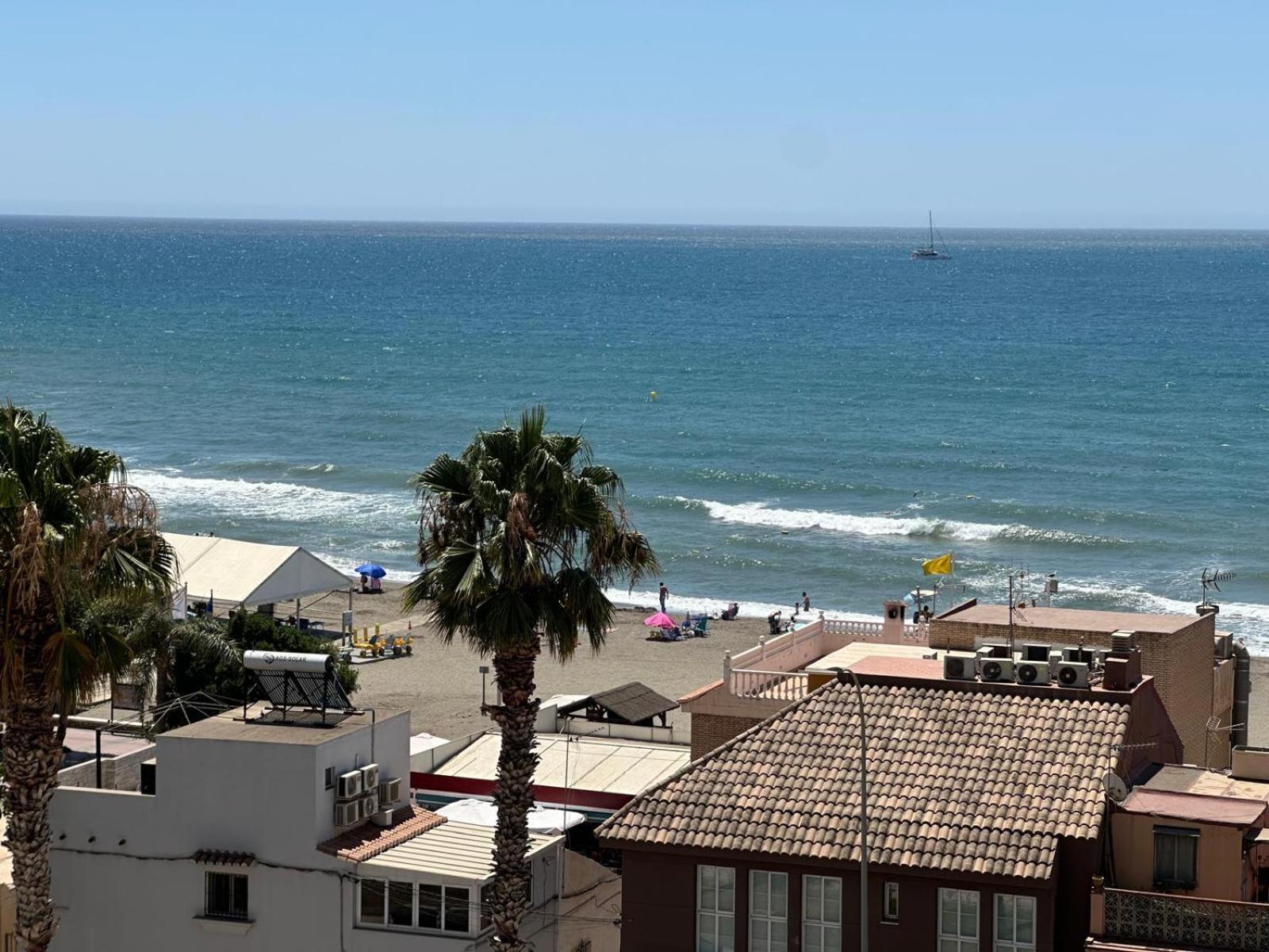 マラガMare Nostrum Beach El Palo Vistas Al Mar Terraza ,Aparcamientoアパートメント エクステリア 写真